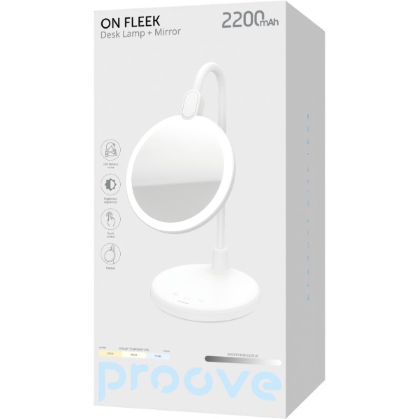 Фото - Настольная лампа Proove On Fleek 2200mAh White (DLMM22000202)