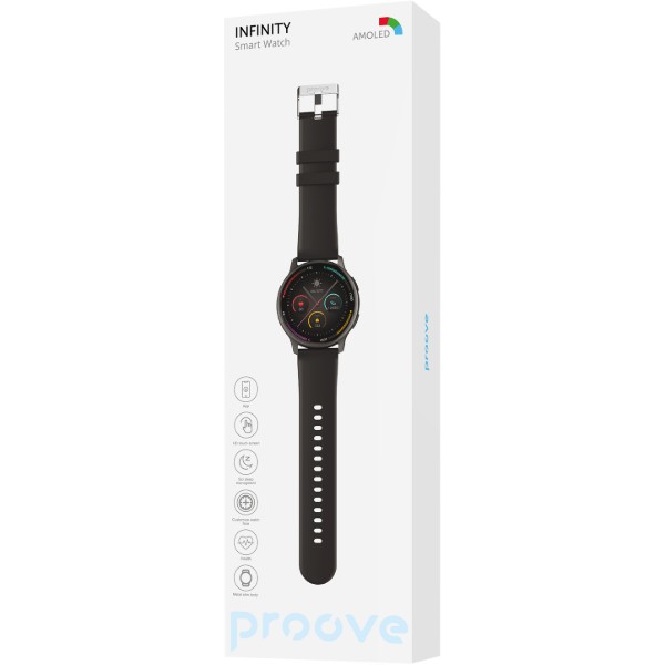 Фото - Смарт-годинник Proove Infinity Black (SWIF00000001)