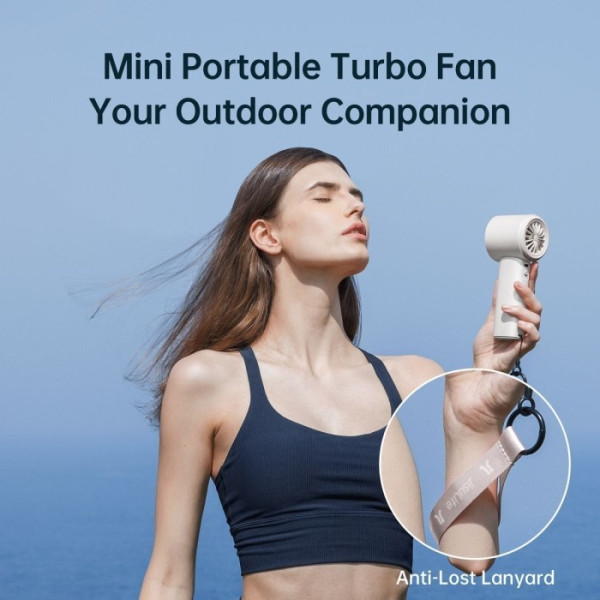 Фото - Вентилятор портативный Jisulife Handheld Fan Pro1 White