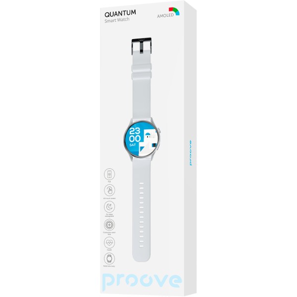 Фото - Смарт-часы Proove Quantum Silver (SWQU00000006)