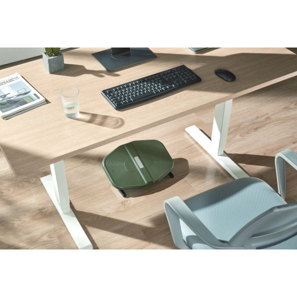 Фото - Подставка для ног регулируемая OfficePro FR600 Olive Green/Black
