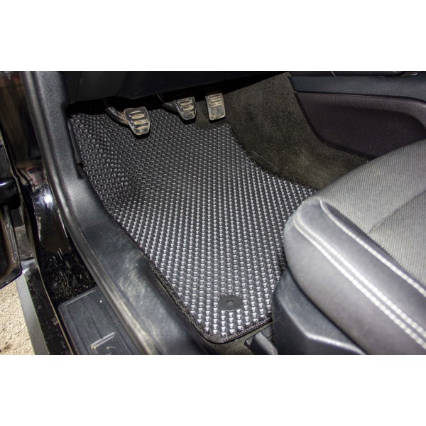 Фото - Коврики ворсовые в салон авто EVAtech Standard для Ford Mustang (S550) 2015-2023 6 поколение Coupe USA черный кант FD1956PD4OU2VEB