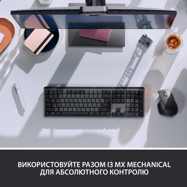 Фото - Уцінка - Миша бездротова Logitech MX Master 3S Performance Graphite (910-006559)