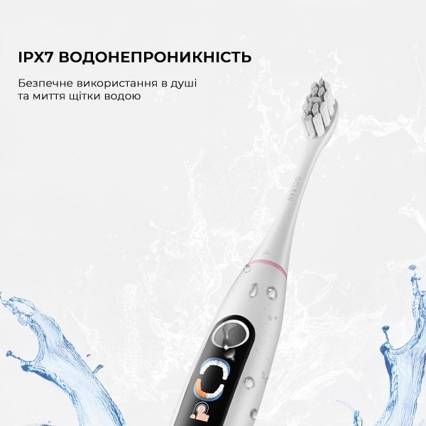 Фото - Зубна щітка електрична Oclean X Lite Set Grey (6970810556414)