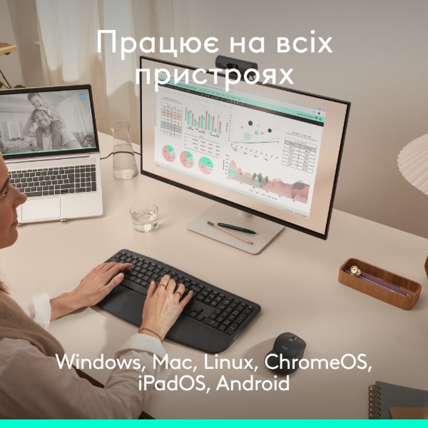 Фото - Миша бездротова Logitech Signature Comfort Plus M850L Graphite (910-007715)