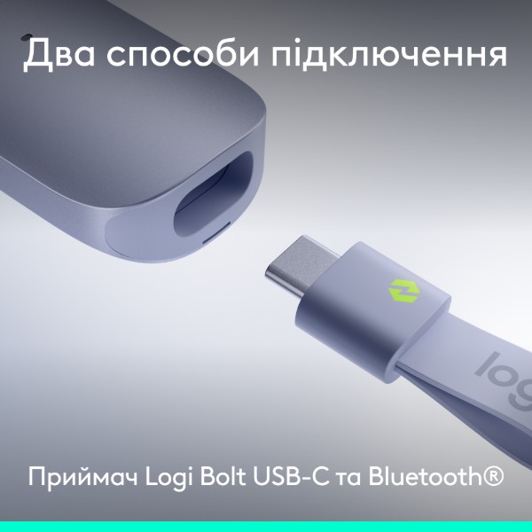 Фото - Презентер Logitech Spotlight 2 Light Lilac (910-007673)