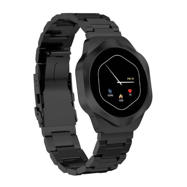 Фото - Смарт-часы Canyon Hexagon SW-88 BT-CALL Black (CNS-SW88BB)