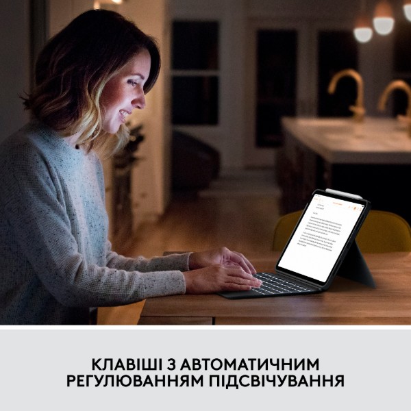 Фото - Чехол-клавиатура для планшета Logitech Combo Touch for iPad (10th gen) Oxford Grey (920-011382)