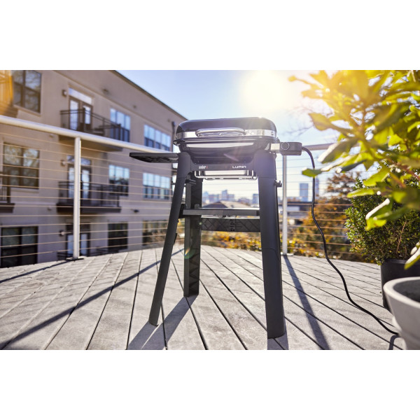 Фото - Гриль-барбекю електричний Weber Lumin 1000 з підставкою Black (91010853)
