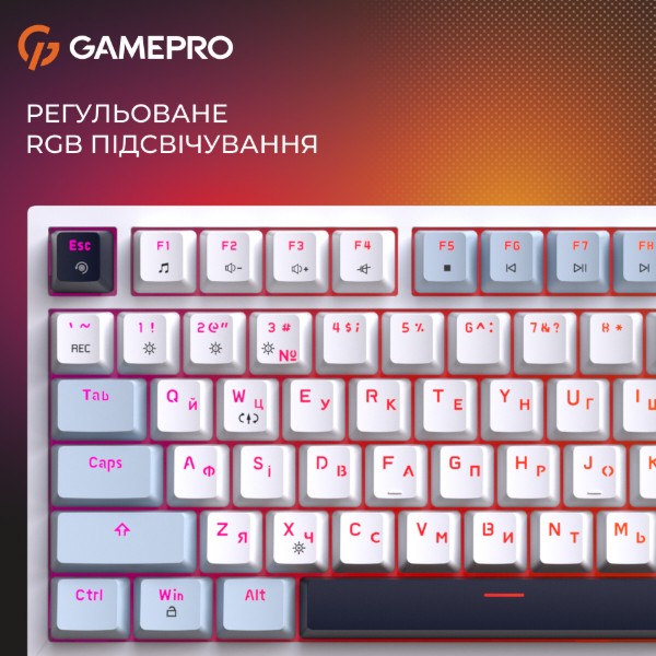 Фото - Клавиатура проводная игровая GamePro Genesis Warden (MK160BL)