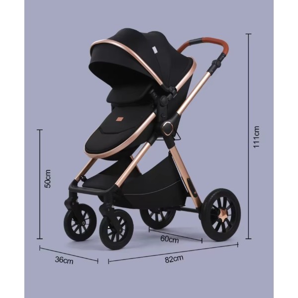 Фото - Коляска универсальная 2 в 1 Kidilo H2D (Grey)