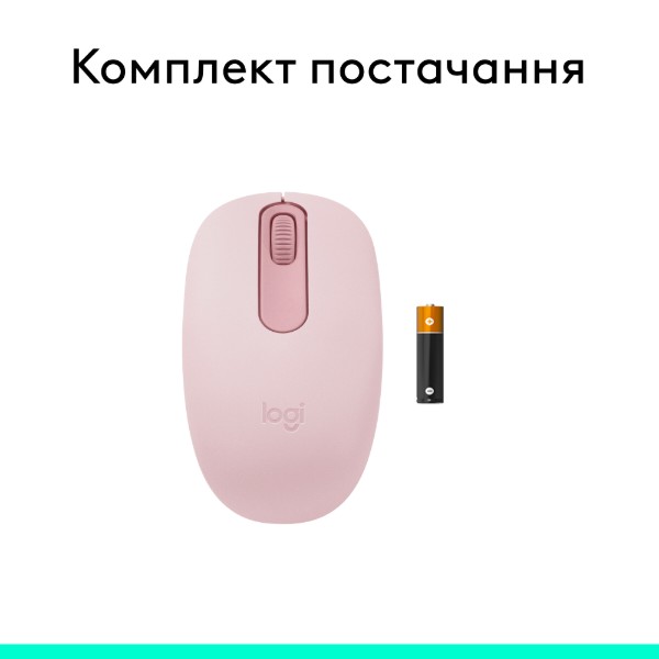 Фото - Мышь беспроводная Logitech M196 Bluetooth Mouse Rose (910-007461)