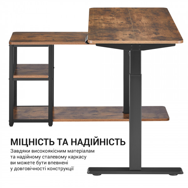 Фото - Стіл комп'ютерний OfficePro ODE119WB
