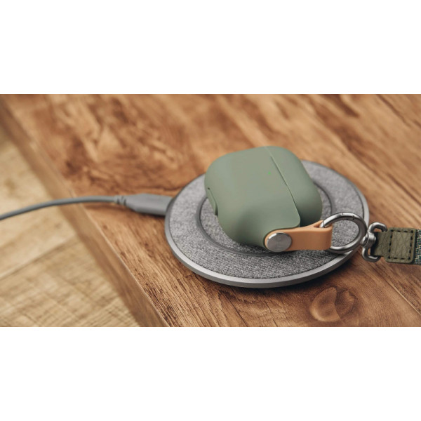 Фото - Чохол для навушників Moshi Pebbo Case Mint Green for Airpods 3rd Gen (99MO123843)