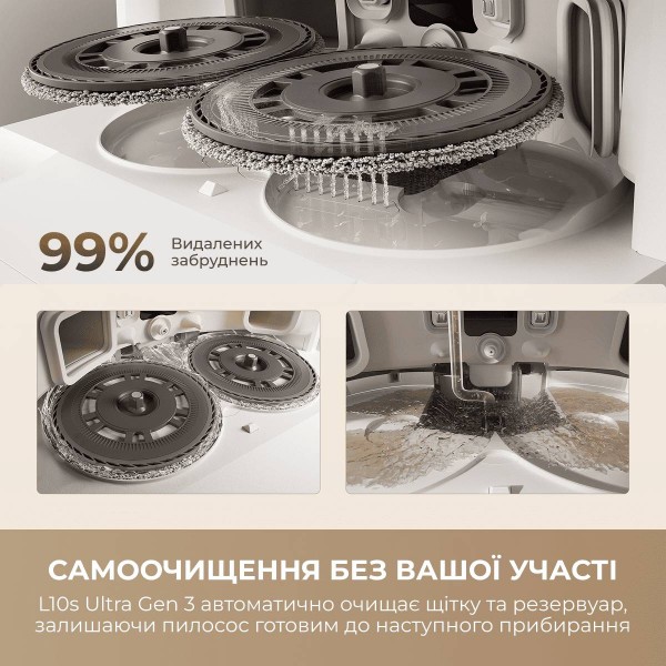 Фото - Робот-пылесос моющий Dreame Bot L10s Ultra Gen 3 (RLL53SE-wh)