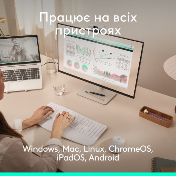 Фото - Миша бездротова Logitech Signature Comfort Plus M850L Off-White (910-007716)
