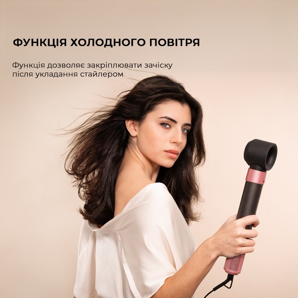 Фото - Стайлер Cecotec Bamba CeramicCare 8in1 AirGlam Black (CCTC-03464)