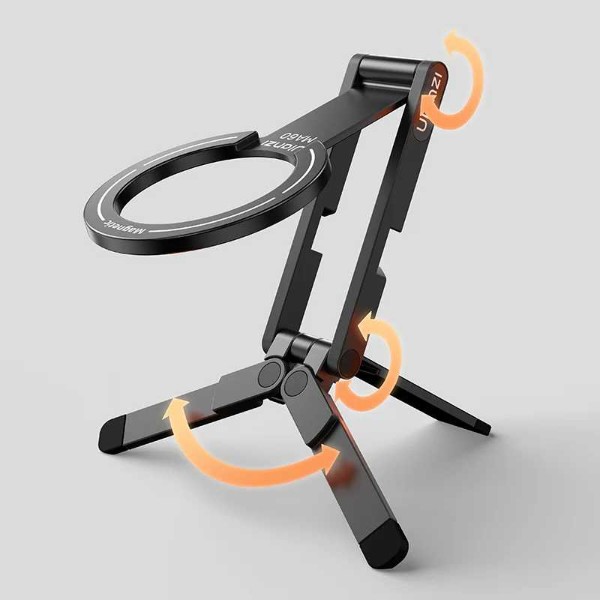 Фото - Підставка для мобільного пристрою Ulanzi MA60 Foldable Magnetic Phone Tripod Black (S025)