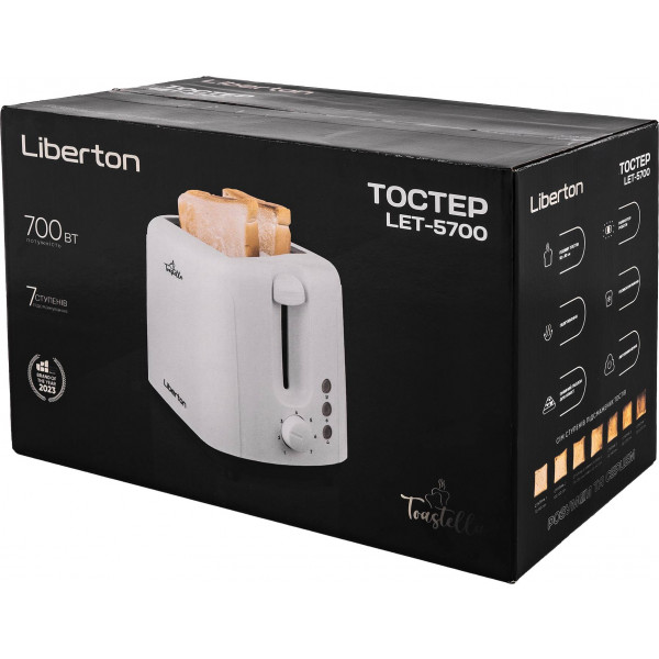 Фото - Тостер Liberton LET-5700