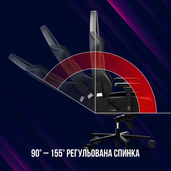 Фото - Кресло для геймеров Lorgar Base 311 Black Blue (LRG-CHR311BBL)