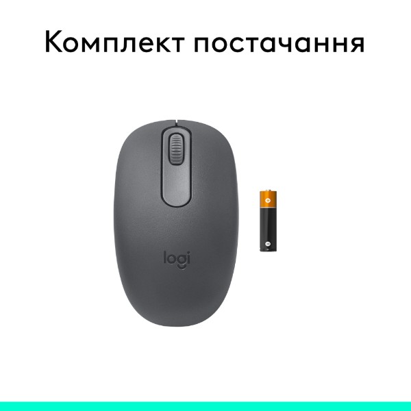 Фото - Миша бездротова Logitech M196 Bluetooth Mouse Graphite (910-007459)