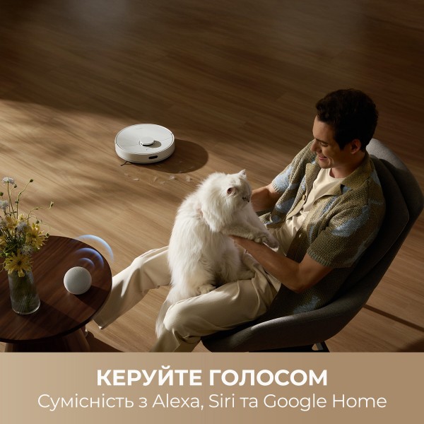 Фото - Робот-пылесос моющий Dreame Bot F10 White (RLF11SA)