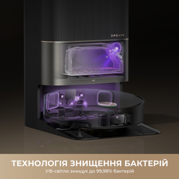 Фото - Робот-пилосос миючий Dreame X50 Ultra Complete White (RLX85CE-4-WH)