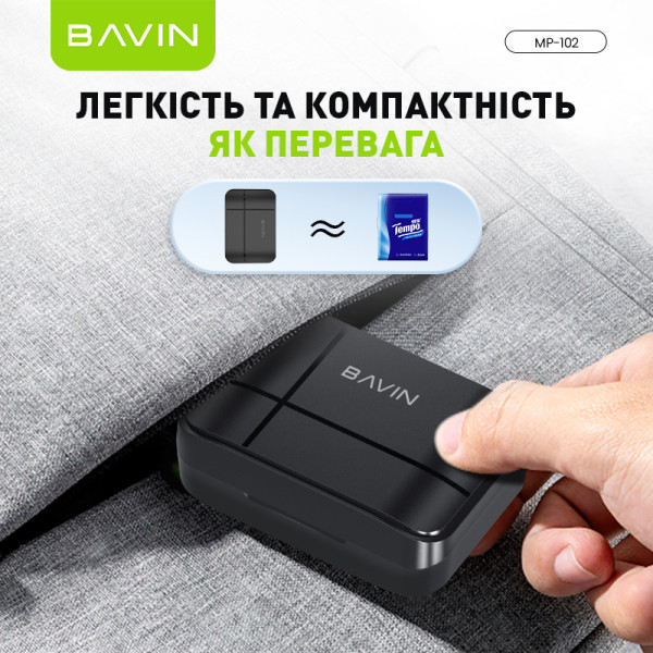 Фото - Мікрофон для смартфона Bavin MP-102 Type-C Black (MP-102 BK)