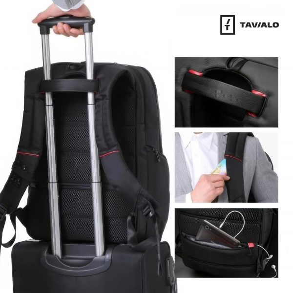 Фото - Рюкзак для ноутбуку Tavialo Smart TB20 20 л Black (TB20-124BL)