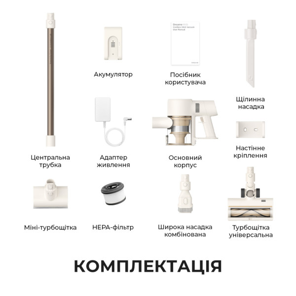 Фото - Пилосос ручний для дому Dreame R10s (VZV22A)