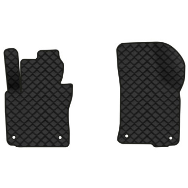 Фото - Килимки з екошкіри в салон авто передні EVAtech для Octavia A5 (MT, 8 clips) Skoda 2004-2013 2 покоління Combi EU (SK12149A2AV4BBB)