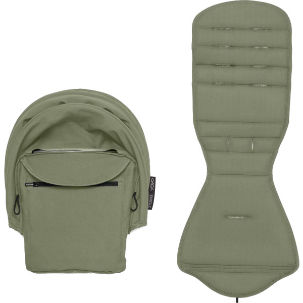 Фото - Комплект текстилю для коляски Stokke YOYO 6+ Olive (646411)
