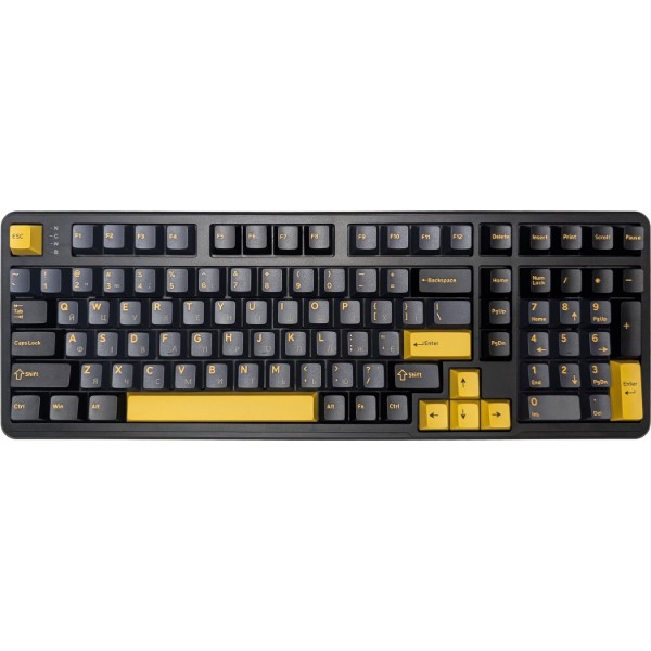 Фото - Клавиатура беспроводная игровая Attack Shark X98 102кл. RGB, Wireless, Star Black (AS-6972792471976-SB-UA)