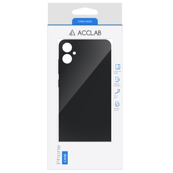 Фото - Чехол для смартфона ACCLAB SoftShell for Samsung Galaxy A06 Black (1283126611780)