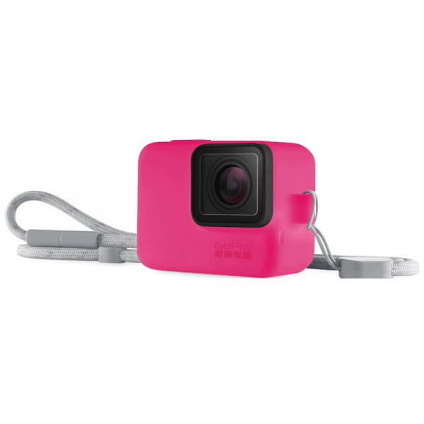 Фото - Чохол для екшн-камери GoPro Sleeve&Lanyard Electric Pink (ACSST-011)