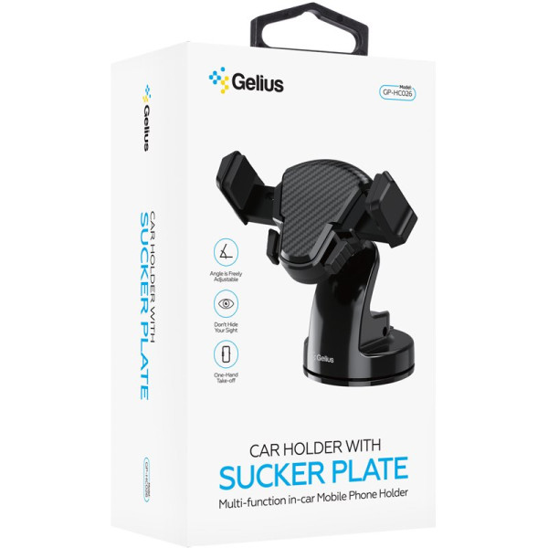Фото - Автодержатель Gelius Sucker Plate GP-CH026 Black (100082)