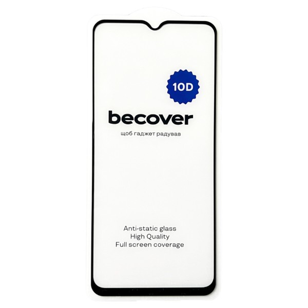 Фото - Защитное стекло для смартфона BeCover Samsung Galaxy A14 4G SM-A145/A14 5G SM-A146 10D Black (711518)
