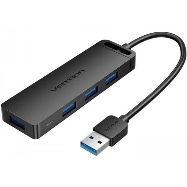 Фото - Хаб USB Vention USB 3.0 4xUSB-A 3.0 (CHLBB-SCB)