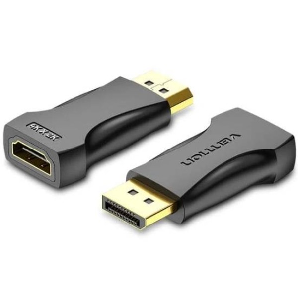 Фото - Переходник Vention DisplayPor M - HDMI F  v.2.0 4K (HBPB0)