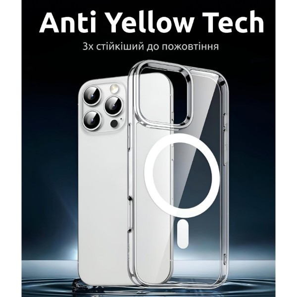 Фото - Чехол для смартфона Intaleo CLEAR for Apple iPhone 15 Pro Max с MagSafe (1283126577611)