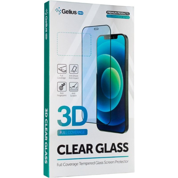 Фото - Защитное стекло для смартфона Gelius Pro 3D for Xiaomi Mi 11 Lite Black (85941)