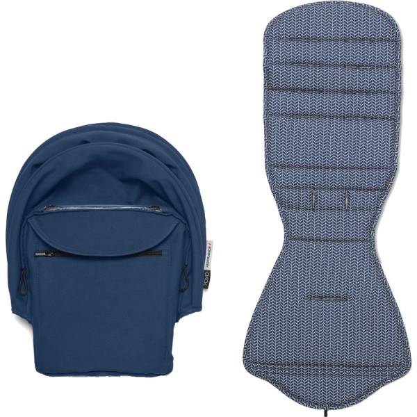 Фото - Комплект текстилю для коляски Stokke YOYO 6+ Air France Blue (646407)