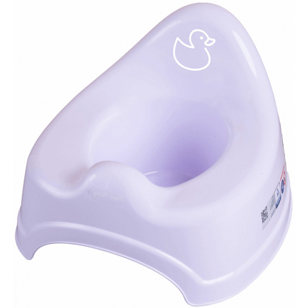Фото - Горщик дитячий Tega Baby Каченя з музикою Світло-фіолетовий (PO-072-133)