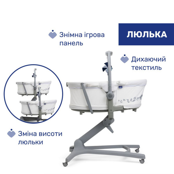 Фото - Колыбель-люлька Chicco 5 в 1 Baby Hug Pro (87076.14)
