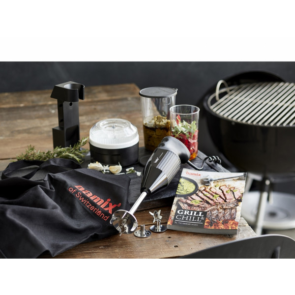 Фото - Блендер заглибний Bamix BBQ M200 Black (1002.021)