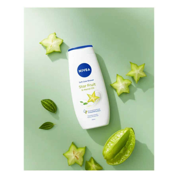 Фото - Гель для душу NIVEA Карамболь і олія моної 250 мл