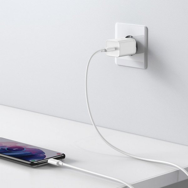 Фото - Мережевий зарядний пристрій Baseus 1xUSB 25W USB-C (CCSP020102)