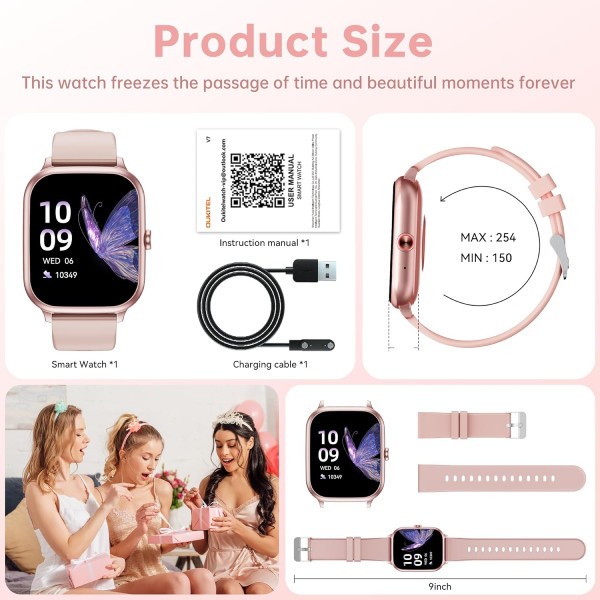 Фото - Смарт-часы OUKITEL V7 Pink