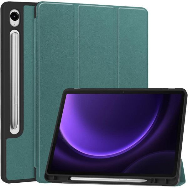 Фото - Чохол для планшета BeCover Flexible TPU Mate for Samsung Galaxy Tab S10 FE (SM-X520/SM-X526) 10.9" Dark Green (713265)