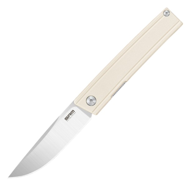 Фото - Нож туристический SRM Gent 401LC-GT White